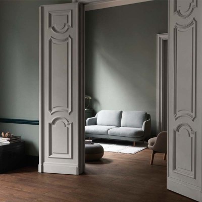Sofá Lune 2 Lugares- Fritz Hansen Sofá Lune 2 Lugares- Fritz Hansen