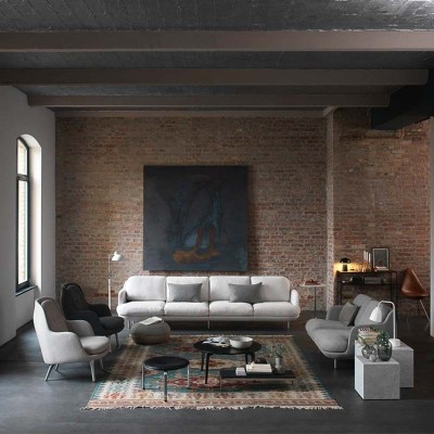 Lune 2-Seater Sofa- Fritz Hansen Lune 2-Seater Sofa- Fritz Hansen