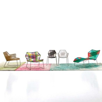 Cadeira Tropicalia com braços Moroso Cadeira Tropicalia com braços Moroso