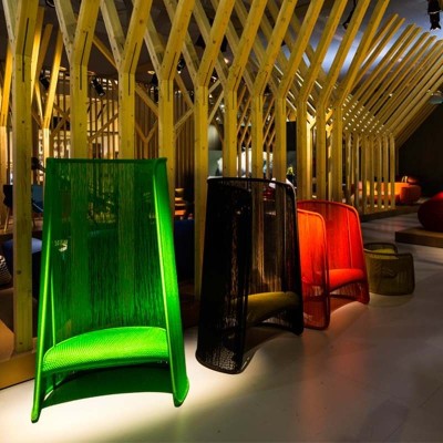 Taburete Husk S Moroso design Taburete Husk S Moroso design