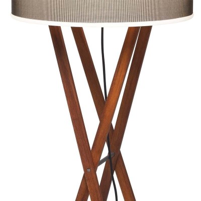 detalle iroko Lámpara de pie Cala 140 outdoor Marset detalle iroko Lámpara de pie Cala 140 outdoor Marset