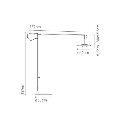 Marset - Ginger XL 42 lampada da terra