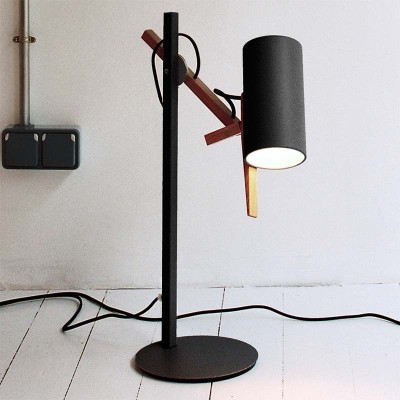 ambiente lámpara de sobremesa Scantling S Marset negra ambiente lámpara de sobremesa Scantling S Marset negra