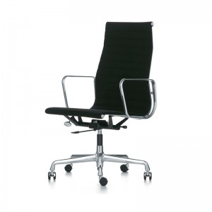 Silla Aluminium Ea 119 en Piel