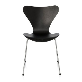 Sedia Serie 7 in frassino tinto Fritz Hansen Sedia Serie 7 in frassino tinto Fritz Hansen