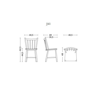 Cadeira J41 - HAY Cadeira J41 - HAY