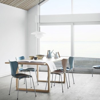 Sedia Serie 7 in frassino tinto Fritz Hansen Sedia Serie 7 in frassino tinto Fritz Hansen