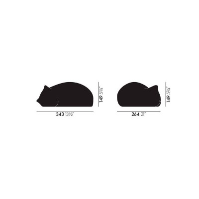 vitra resting cat medidas