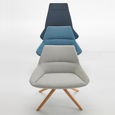 Butaca de respaldo bajo Dunas XL Wood - Inclass Butaca de respaldo bajo Dunas XL Wood - Inclass