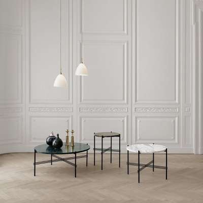 Table basse TS Diameter 80 piètement noir - Gubi Table basse TS Diameter 80 piètement noir - Gubi