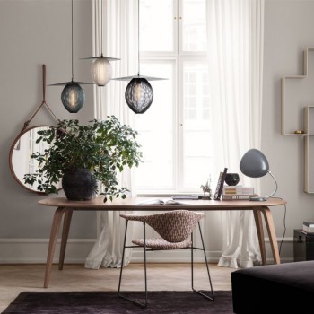 GUBI Dining Table Wood Elliptical GUBI Dining Table Wood Elliptical