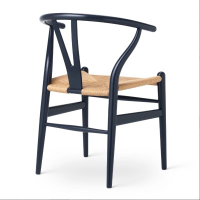 Silla CH24 Wishbone edición limitada Midnight Blue Silla CH24 Wishbone edición limitada Midnight Blue