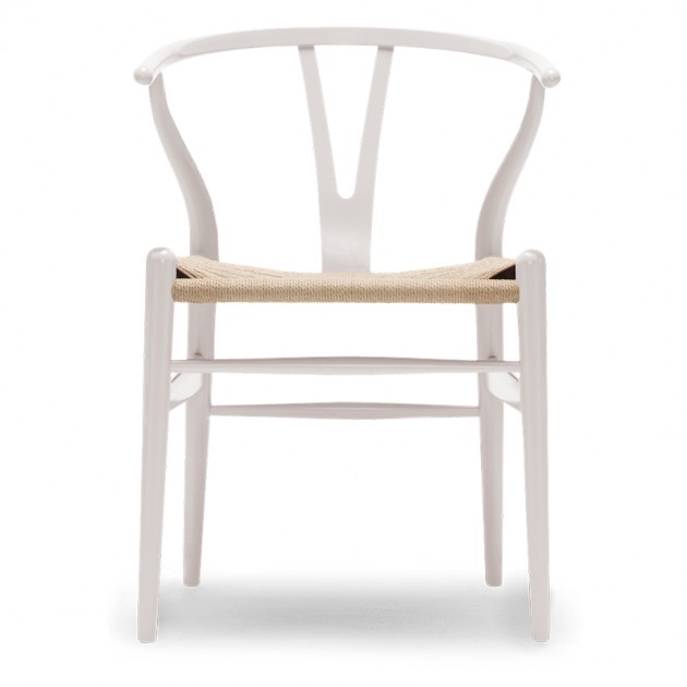 Carl Hansen silla Wishbone CH24 Oyster Grey