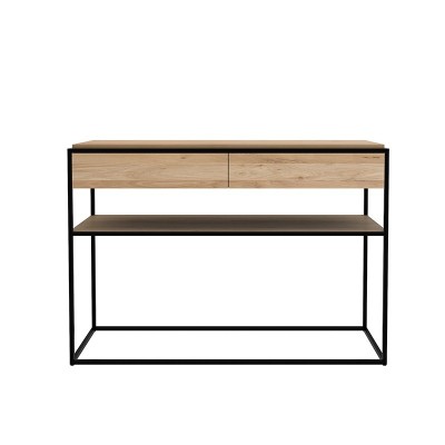 Consola Monolit negro Ethnicraft Consola Monolit negro Ethnicraft