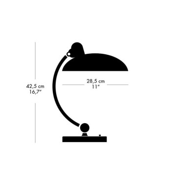 Fritz Hansen Lampada da tavolo Kaiser Luxus Fritz Hansen Lampada da tavolo Kaiser Luxus