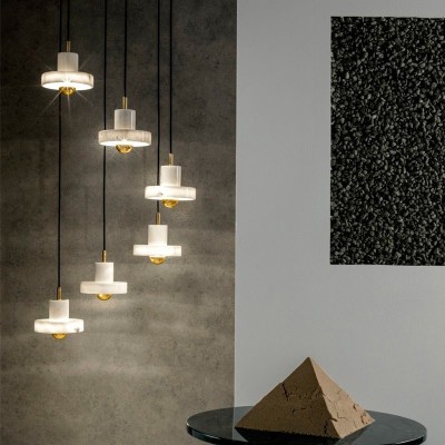 Tom Dixon Lámpara Stone Pendant Tom Dixon Lámpara Stone Pendant