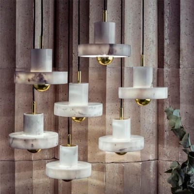 Tom Dixon Lámpara Stone Pendant Tom Dixon Lámpara Stone Pendant