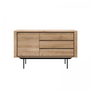 Aparador Shadow Roble 1 puerta 3 cajones - Ethnicraft en Moises Showroom