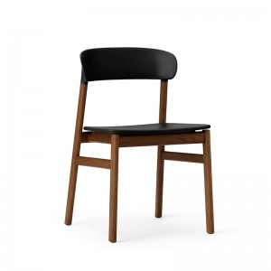 comprar Herit Chair smoked oak color negro de Normann Copenhagen en Moises Showroom