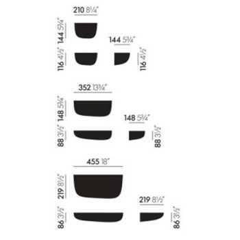 Prateleiras Corniches - Vitra Prateleiras Corniches - Vitra