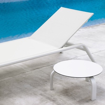 Mesa Tumbona Stack redonda Gandia Blasco