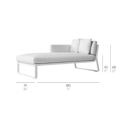 Sofá Modular 2 Flat Gandia Blasco Sofá Modular 2 Flat Gandia Blasco