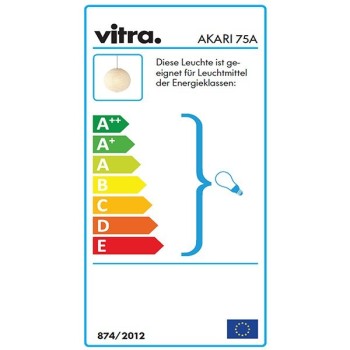 Lampe Akari 75A - Vitra Lampe Akari 75A - Vitra