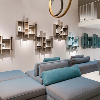 Estantería de pared Randomito de MDF Italia en Moises Showroom Estantería de pared Randomito de MDF Italia en Moises Showroom