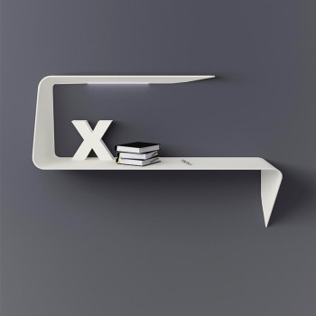 Estante y escritorio colgante Mamba de MDF Italia en Moises Showroom Estante y escritorio colgante Mamba de MDF Italia en Moises Showroom