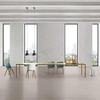 Silla Aïku bicolor con base de madera de MDF Italia Silla Aïku bicolor con base de madera de MDF Italia