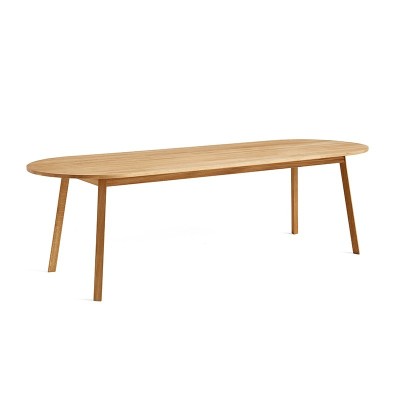 Mesa de jantar triangular da HAY Mesa de jantar triangular da HAY