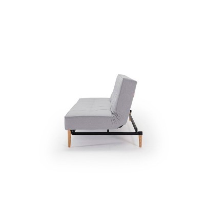 Divano letto splitback con gamba in legno Innovazione