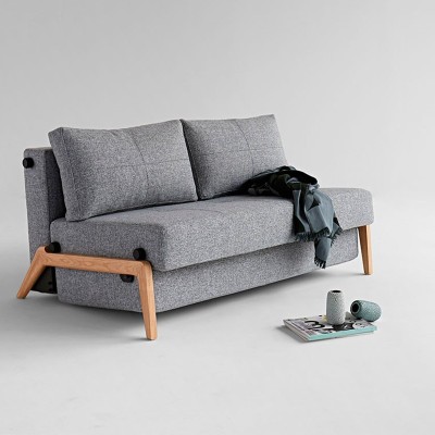 Sofá cama Cubed 140 wood de Innovation Sofá cama Cubed 140 wood de Innovation