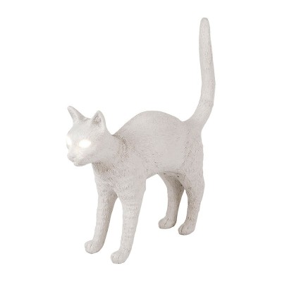 Lámpara Gato Félix blanco Seletti Lámpara Gato Félix blanco Seletti