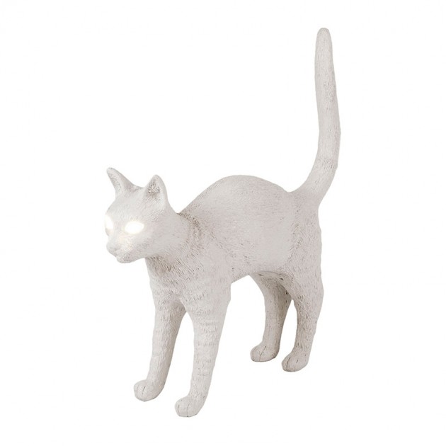 Lámpara Gato Félix blanco Seletti