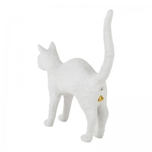 Lámpara Gato Félix blanco Seletti