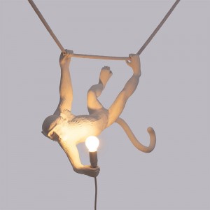 Monkey Lamp Swing White Seletti