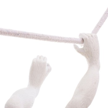 Monkey Lamp Swing White Seletti Monkey Lamp Swing White Seletti