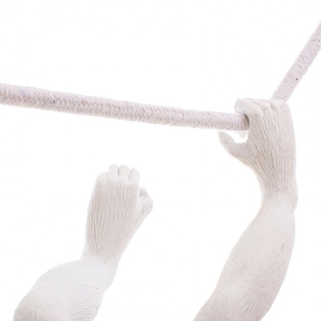 Monkey Lamp Swing White Seletti