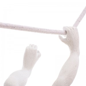 Monkey Lamp Swing White Seletti