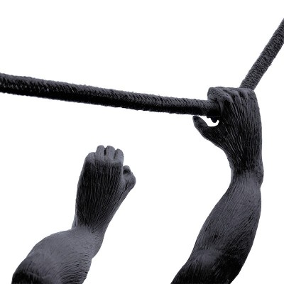 Lámpara mono Monkey Lamp Swing Black Seletti Lámpara mono Monkey Lamp Swing Black Seletti