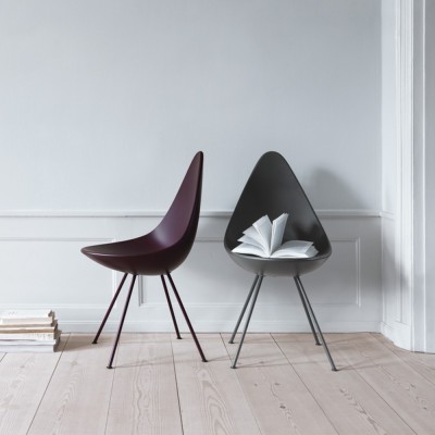 Silla Drop de Fritz Hansen Silla Drop de Fritz Hansen