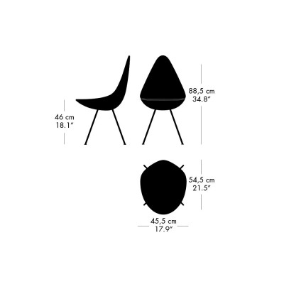 Drop Chair by Fritz Hansen Drop Chair by Fritz Hansen