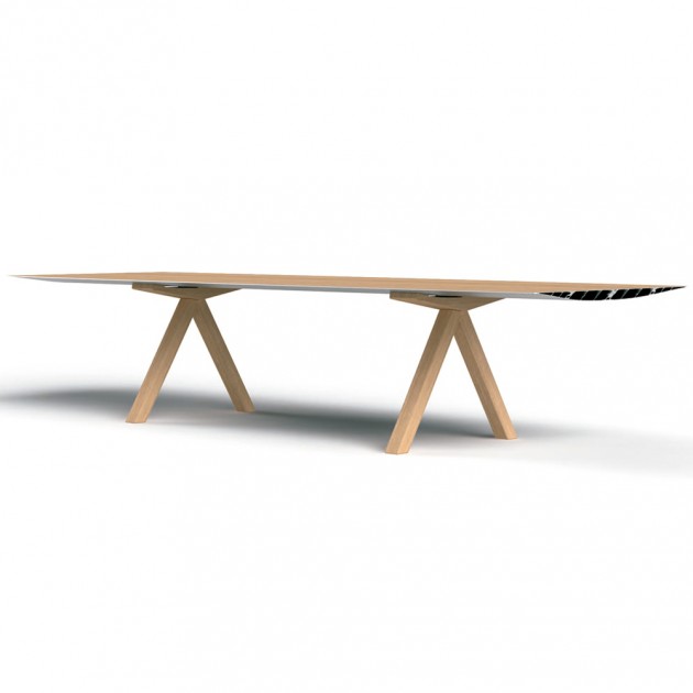 Mesa Table B Wood de BD Barcelona en Moises Showroom