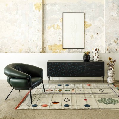 Butaca Grasso de BD Barcelona en Moises Showroom Butaca Grasso de BD Barcelona en Moises Showroom
