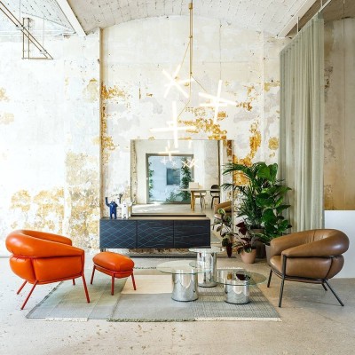 Butaca Grasso de BD Barcelona en Moises Showroom Butaca Grasso de BD Barcelona en Moises Showroom