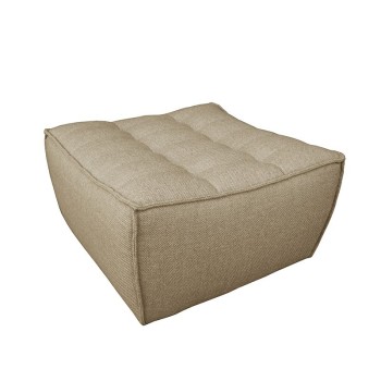 Puf y reposapiés N701 de Ethnicraft en Moises Showroom Puf y reposapiés N701 de Ethnicraft en Moises Showroom