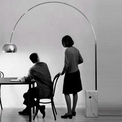 Lámpara Arco Led pie Flos Lámpara Arco Led pie Flos