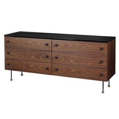 62 commode avec 6 tiroirs de Gubi 62 commode avec 6 tiroirs de Gubi