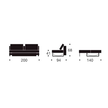 Supremax Deluxe E.L. Innovation Divano Letto Supremax Deluxe E.L. Innovation Divano Letto